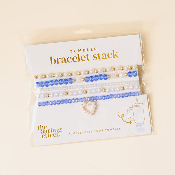 On Cloud Nine Tumbler Bracelet Stack