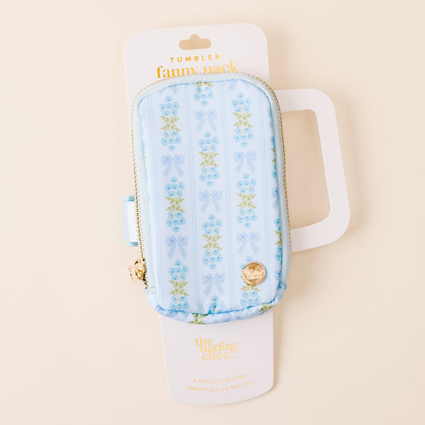 Oh So Fancy Blue Tumbler Fanny Pack