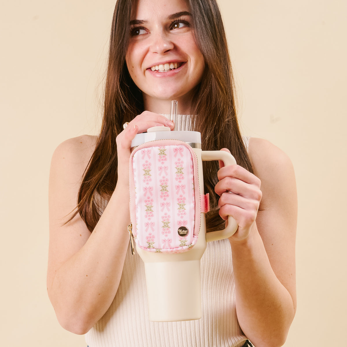 Oh So Fancy Pink Tumbler Fanny Pack