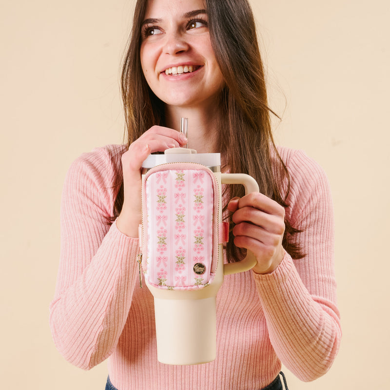 Oh So Fancy Pink Tumbler Fanny Pack