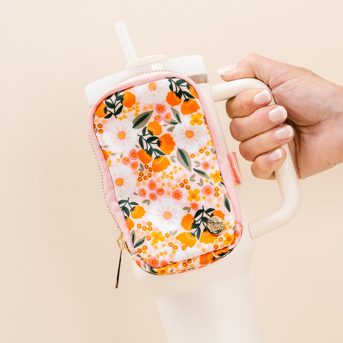 Sweet Meadow Orange Tan Tumbler Fanny Pack