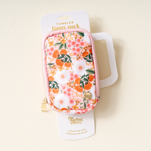 Sweet Meadow Orange Tan Tumbler Fanny Pack