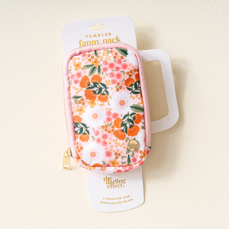 Sweet Meadow Orange Tan Tumbler Fanny Pack
