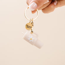 Load image into Gallery viewer, Tiny Tumbler Keychain - Oat
