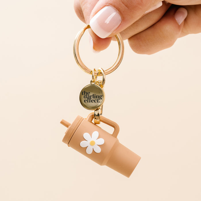 Sandstone Tiny Tumbler Keychain