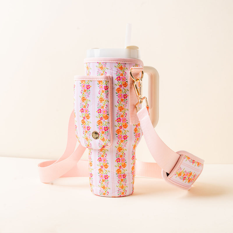 Petal Parade Pink Tumbler Sling