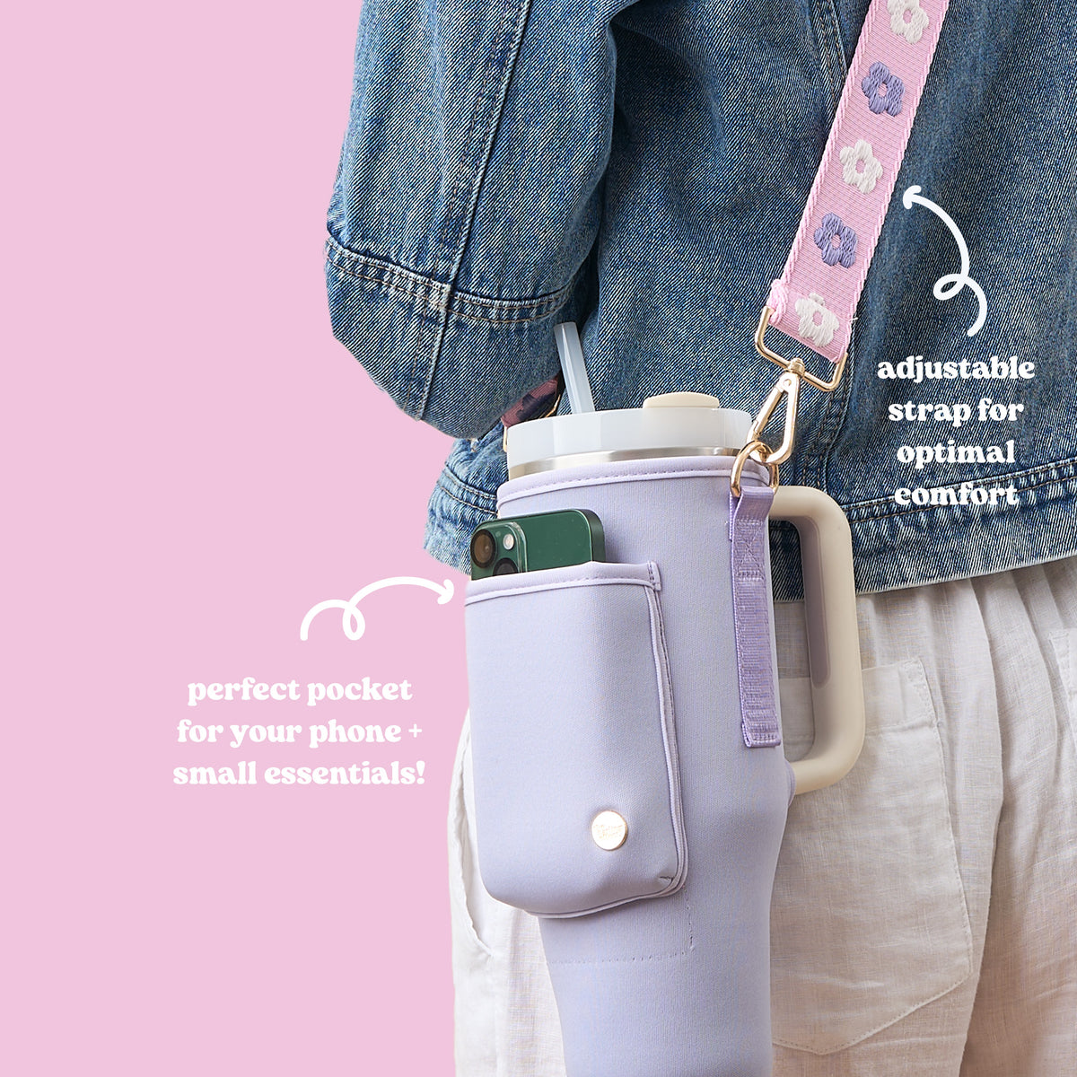 Periwinkle Tumbler Sling