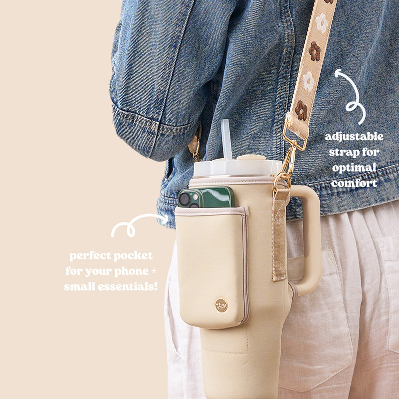 Tan Tumbler Sling