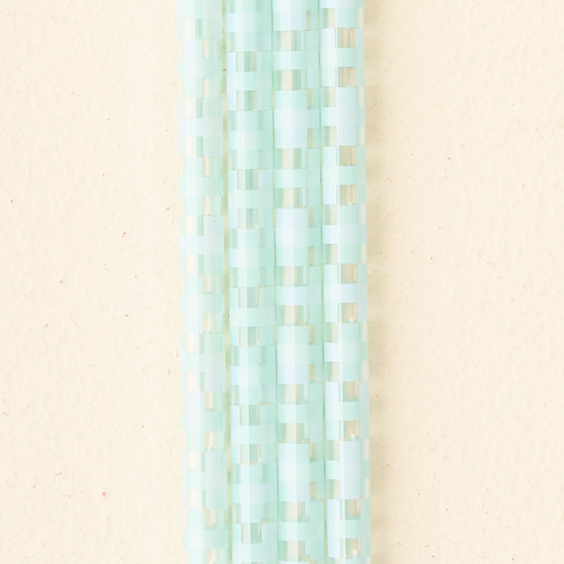 Check Blue 40 oz Tumbler Straw Set
