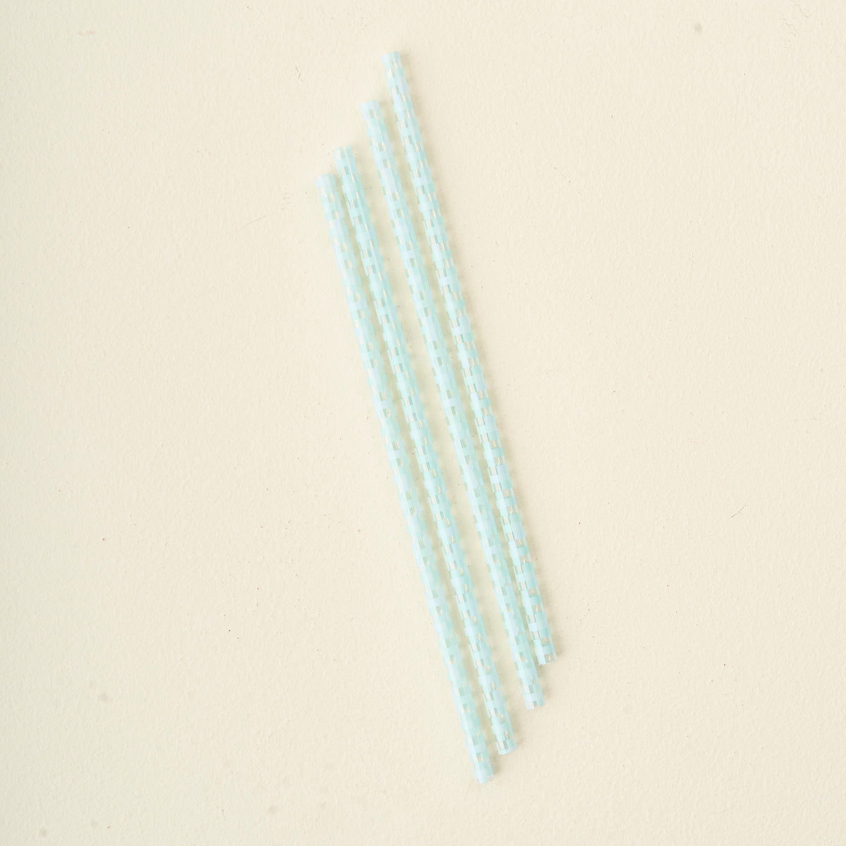 Check Blue 40 oz Tumbler Straw Set