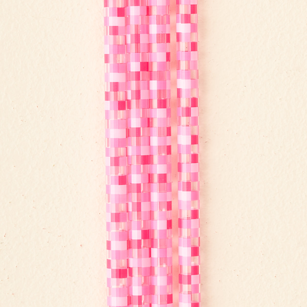 Check Hot Pink 40 oz Tumbler Straw Set