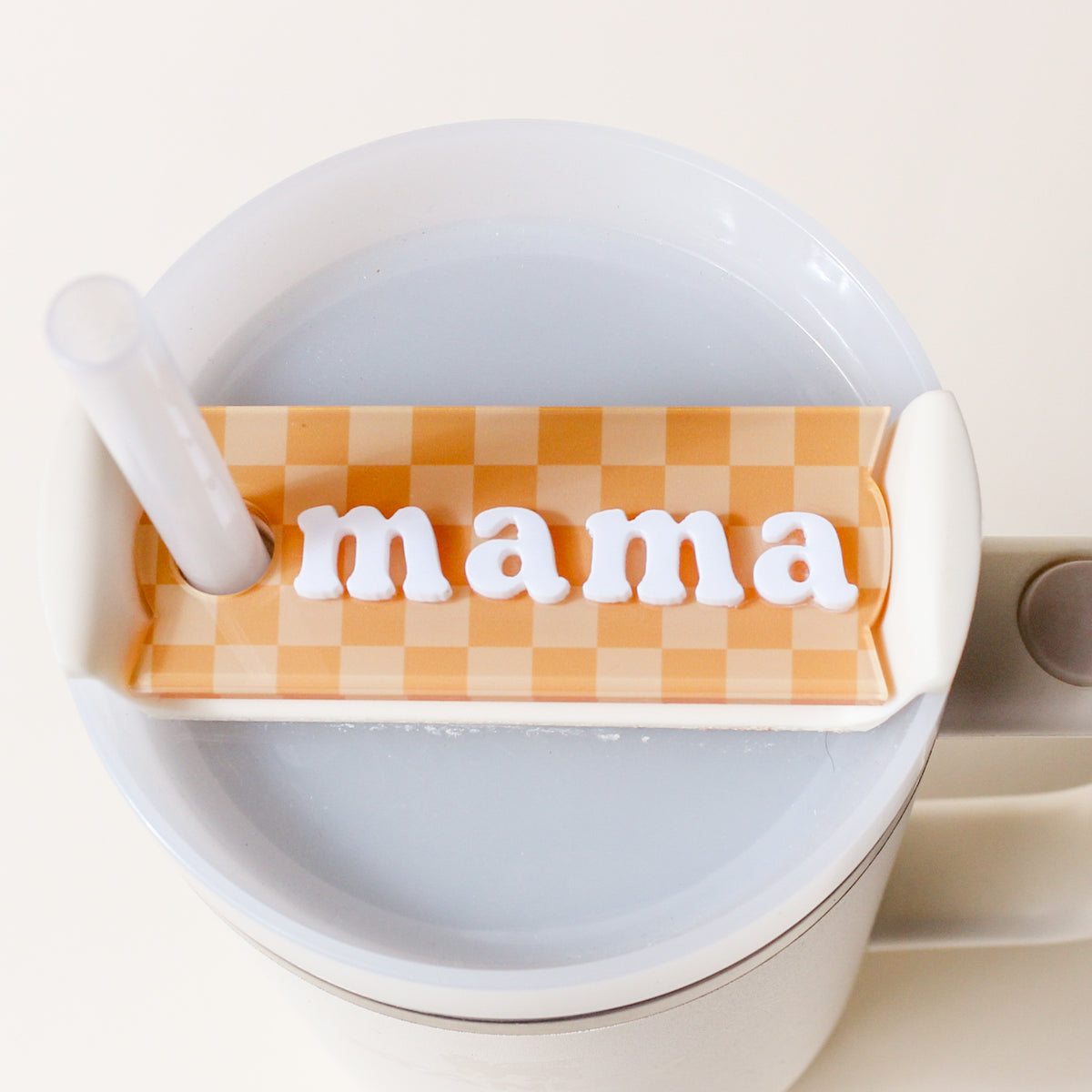Mama Tumbler Lid Tag