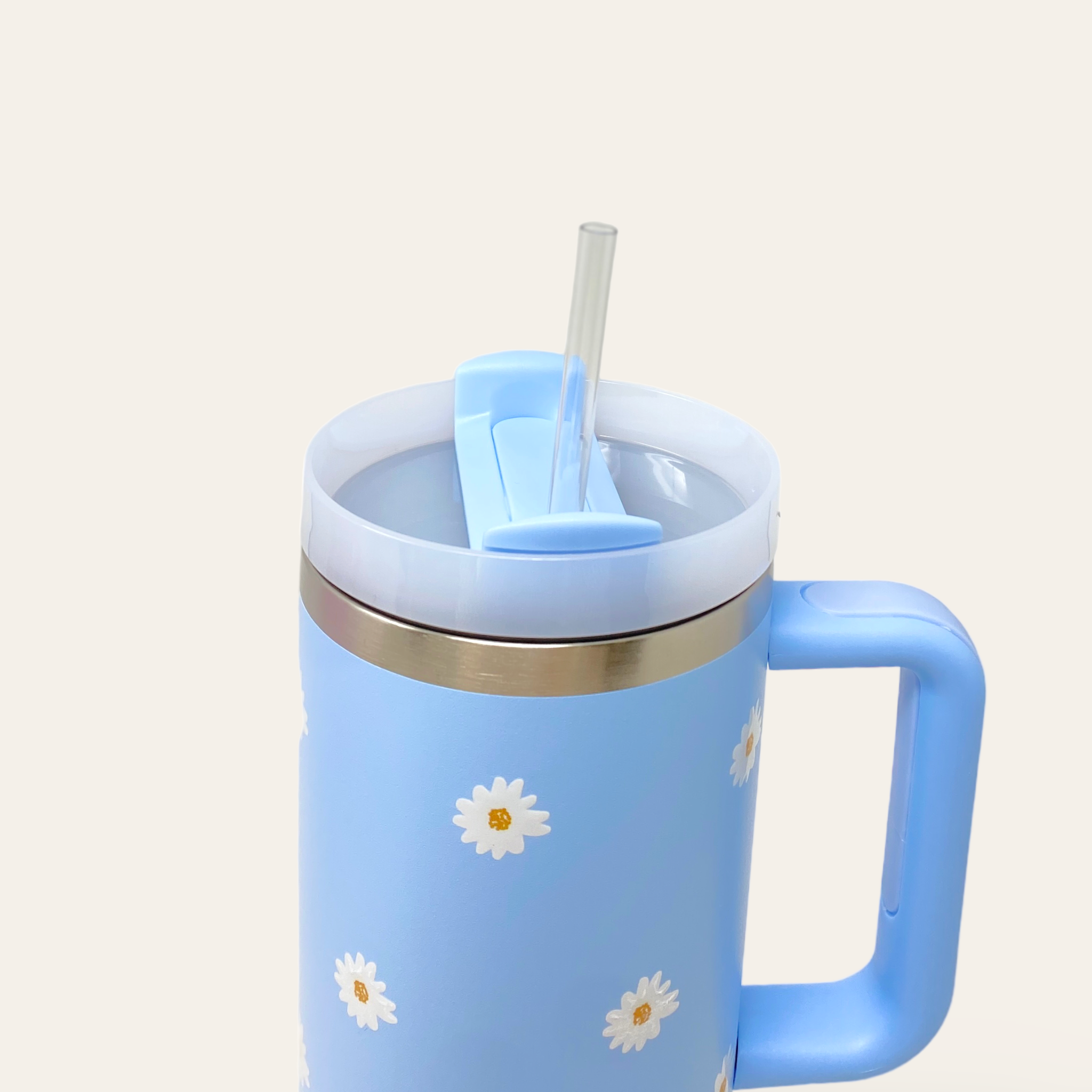 The Darling Effect Travel Tumbler- Blue Daisy – The Pulse Boutique