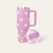 Load image into Gallery viewer, Dancing Daisy Lilac Take Me Everywhere Tumbler - 40 oz
