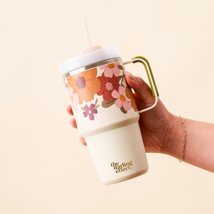 Wild About You Cream 20 oz Tumbler