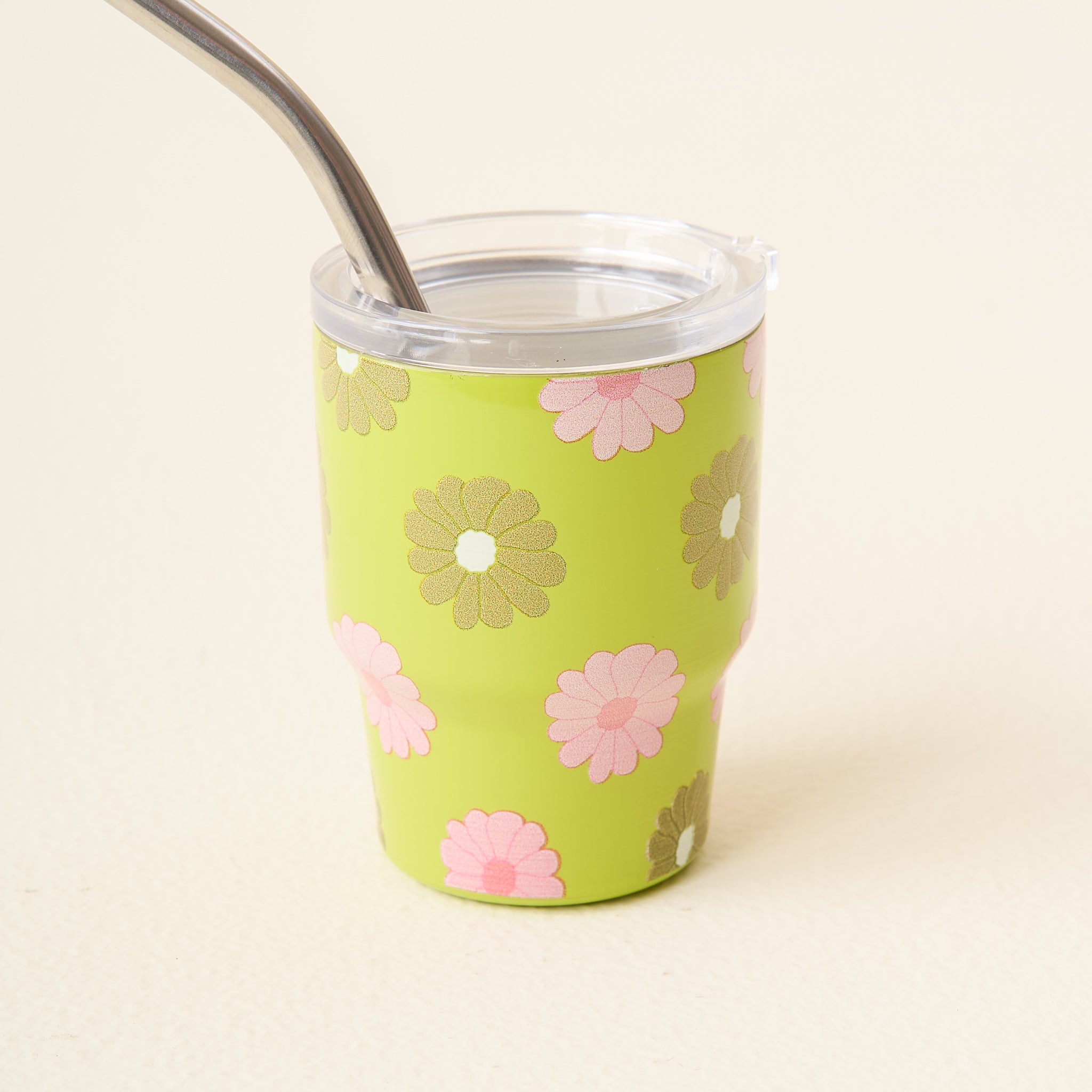 Darling Daisy Green 2 oz Tiny Tumbler