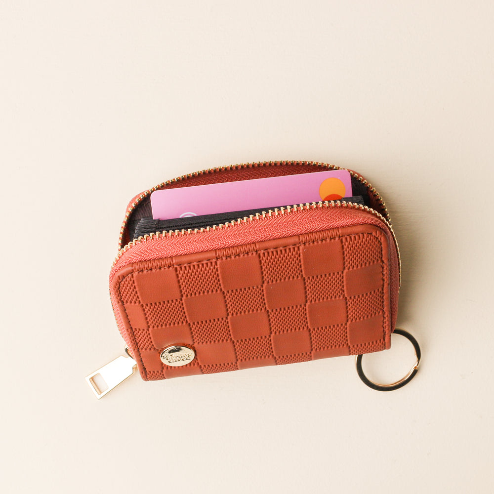 Check Zip Around Wallet