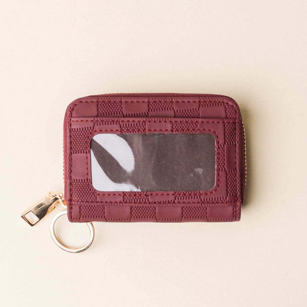 Check Zip Around Wallet