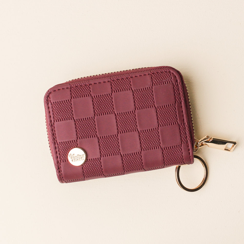 Check Zip Around Wallet