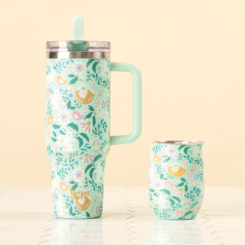 Hoppy Days 40 oz Lifestyle Flip Straw Tumbler