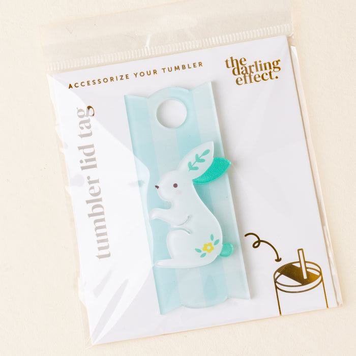 Easter Bunny Tumbler Lid Tag