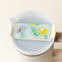 Add a playful touch to your cup with The Darling Effect’s Hoppy Days Tumbler Lid Tag—this pastel acrylic accessory features animals and flowers, perfect for personalizing your drinkware or pairing with a straw.