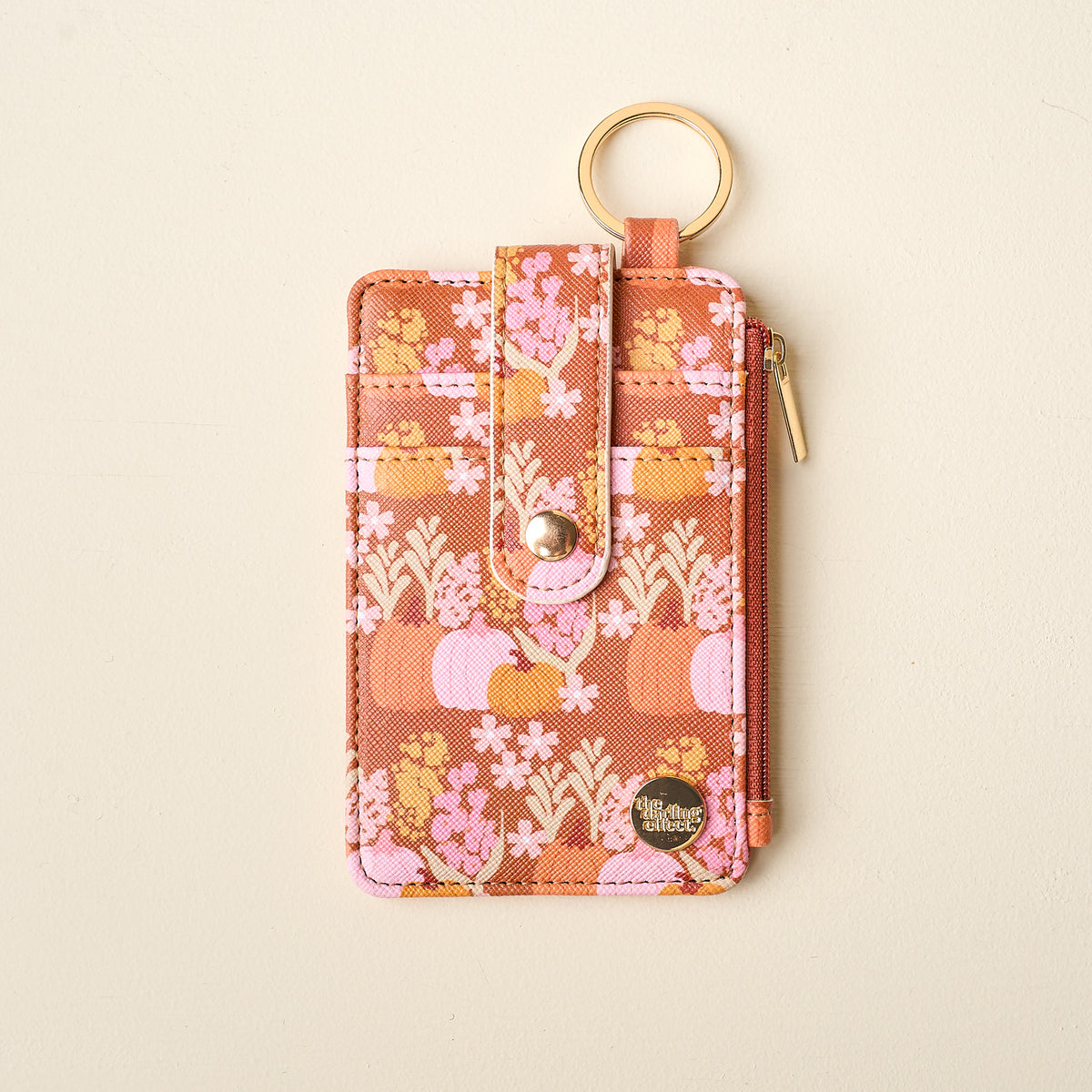 Harvest Blooms Keychain Wallet