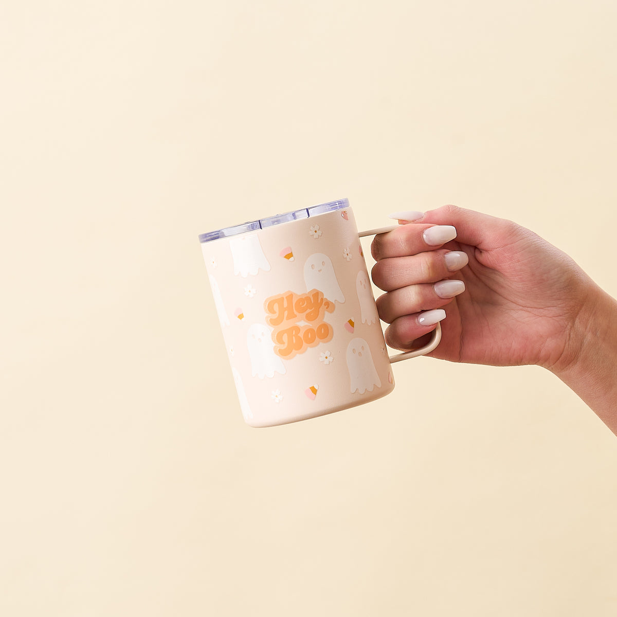 Hey, Boo Insulated 14 oz Mug