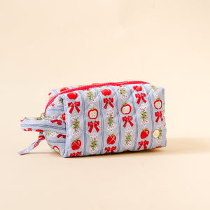Oh So Orchard Essentials Quilted Cosmetic Pouch