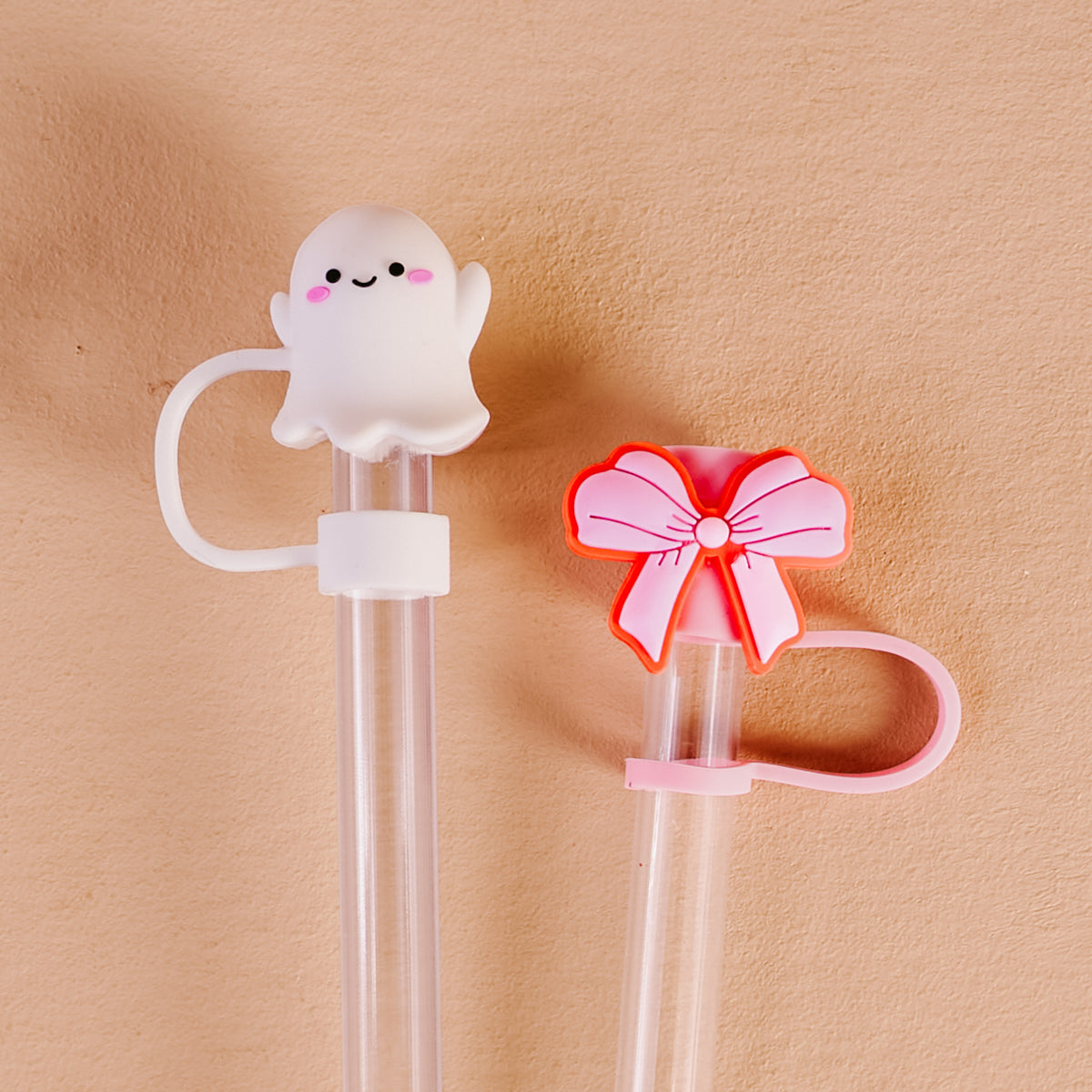 Boos & Bows Straw Topper Set