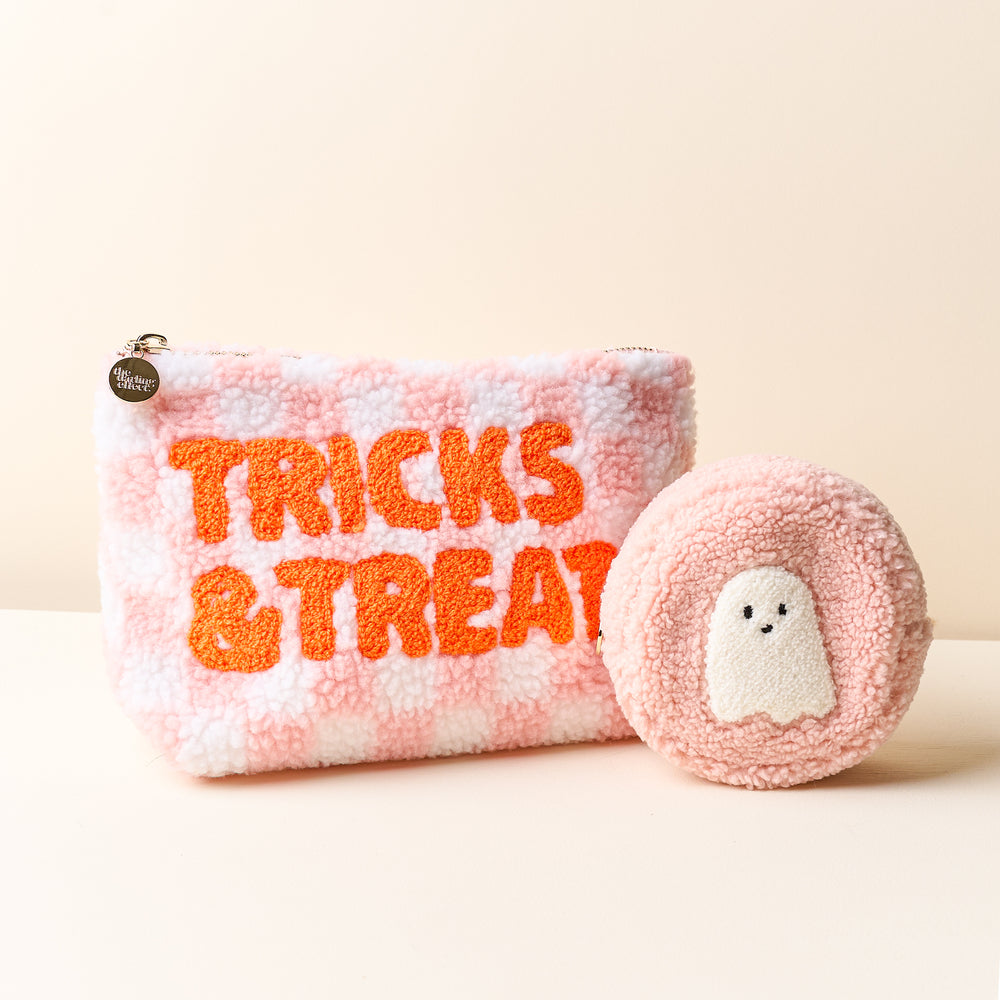 Tricks + Treats Season Teddy Pouch