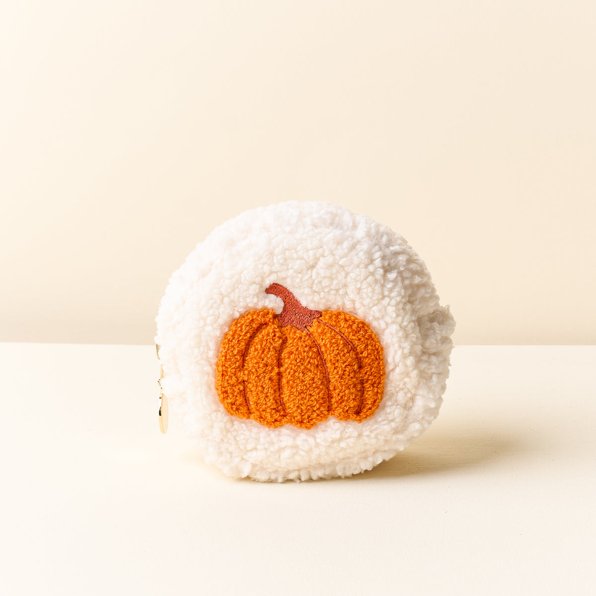 Pumpkin Circle Teddy Pouch