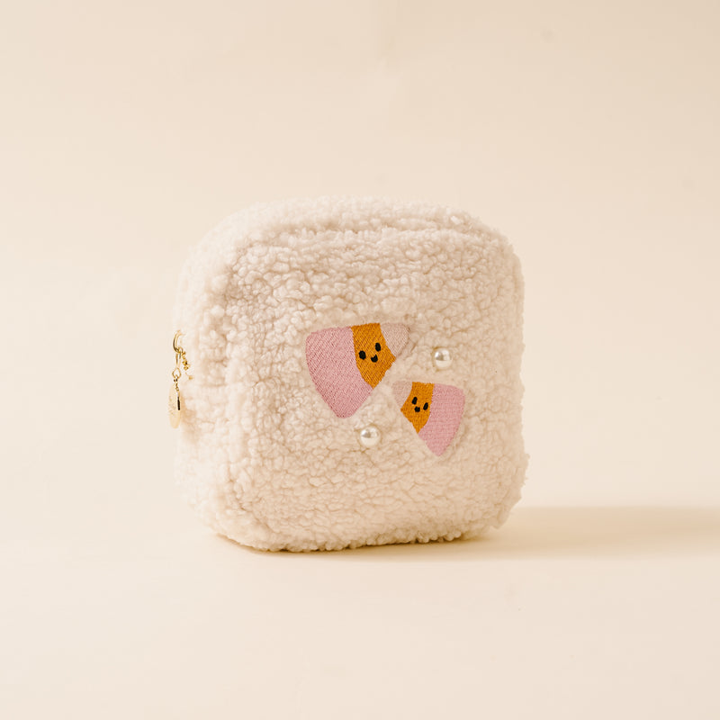 Square Candy Corn Cuties Teddy Pouch
