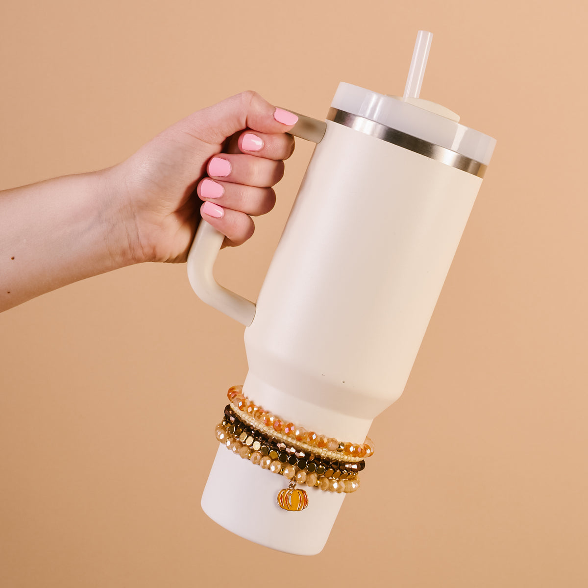 Autumn Glow Tumbler Bracelet Stack