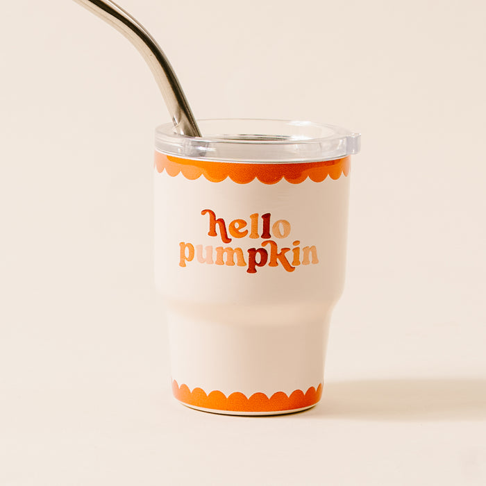 Hello Pumpkin 2 oz Tiny Tumbler