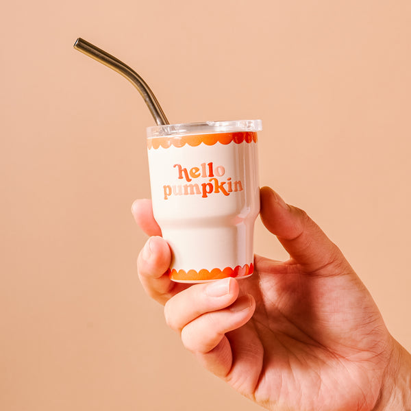 Hello Pumpkin 2 oz Tiny Tumbler