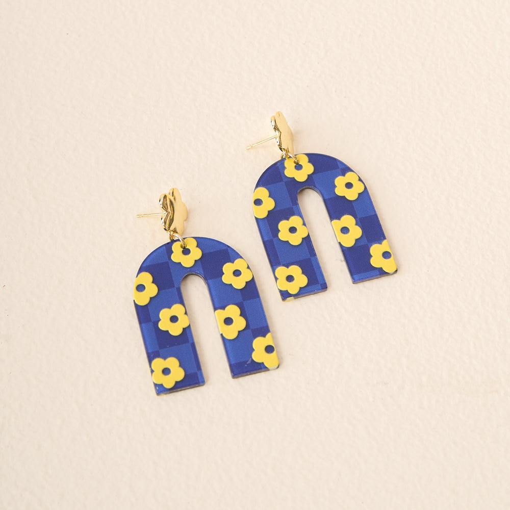 Game Day Acrylic Earrings - 8 Colors Available!