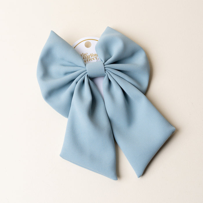 Light Blue Hair Bow