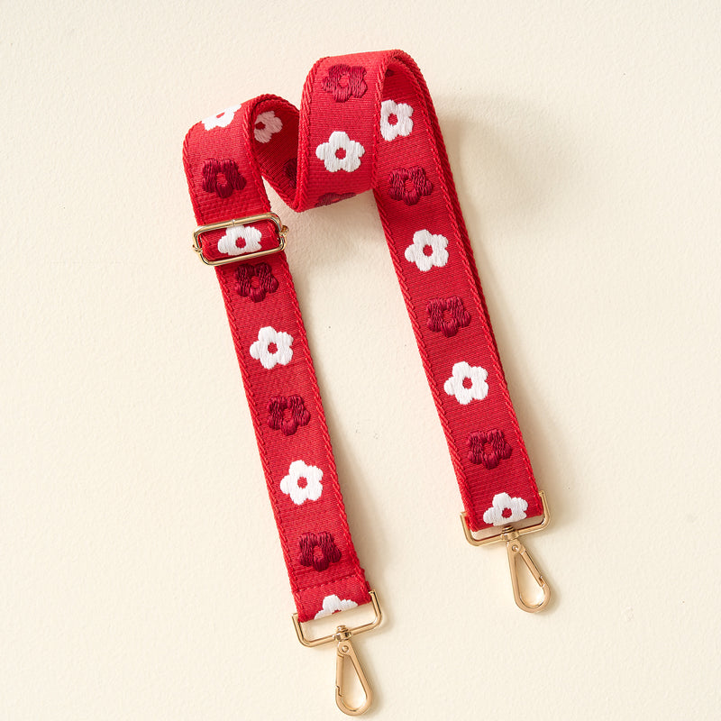 Burgundy Game Day Crossbody Strap