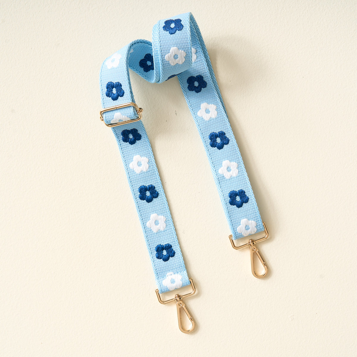Light Blue Game Day Crossbody Strap