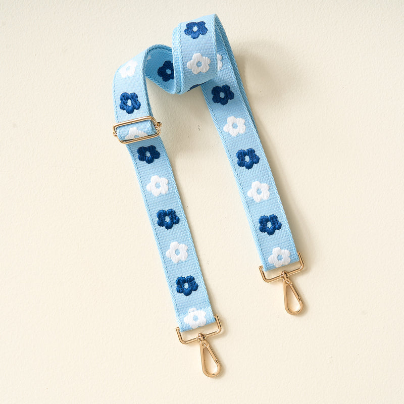 Light Blue Game Day Crossbody Strap