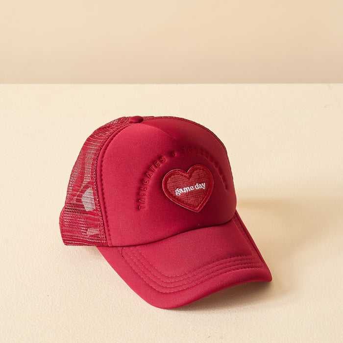 Burgundy Game Day Trucker Hat