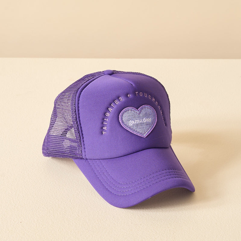 Purple Game Day Trucker Hat