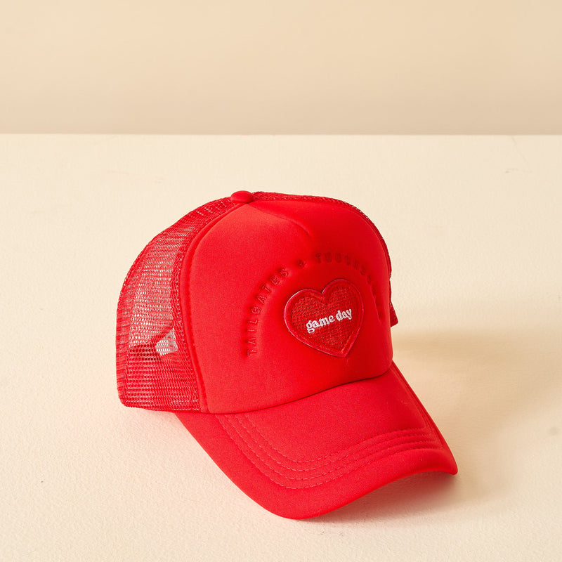 Red Game Day Trucker Hat