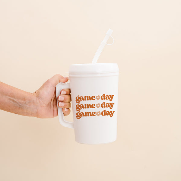 Orange 34 oz Mega Mug