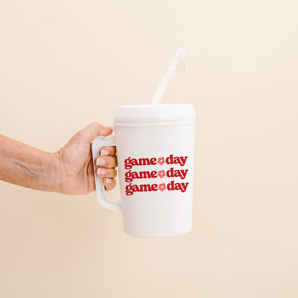 Red 34 oz Mega Mug