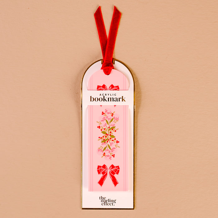 Oh So Merry Acrylic Bookmark
