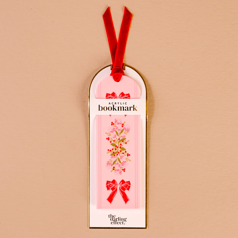 Oh So Merry Acrylic Bookmark