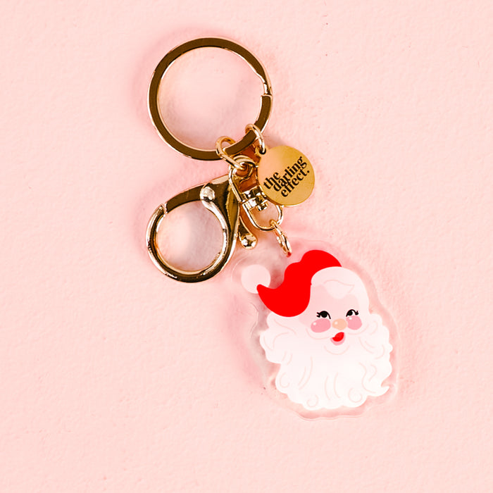 Santa Acrylic Keychain