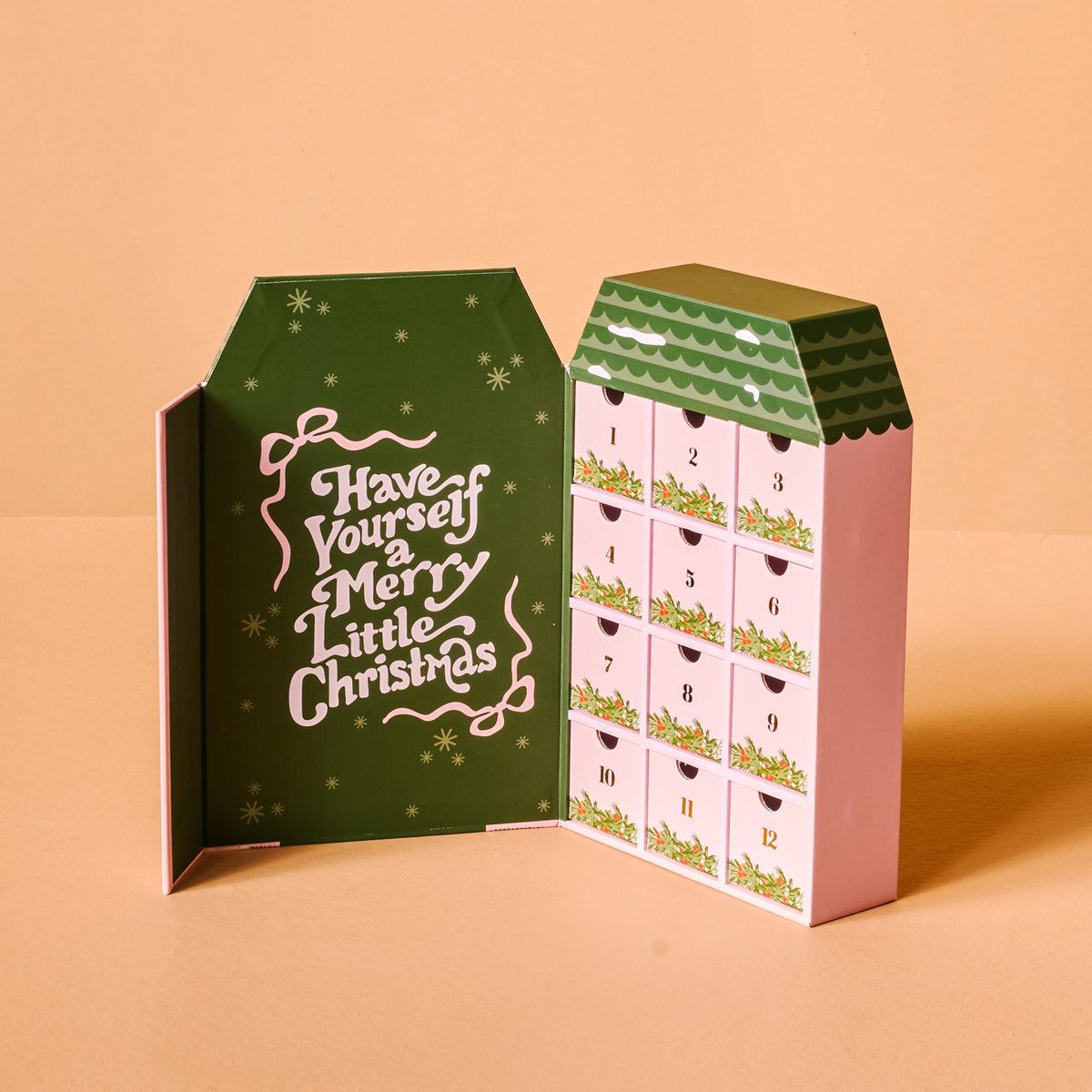 Classic Christmas Ornament Advent Calendar